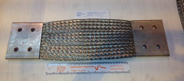 1600 mm2 copper braid busbar