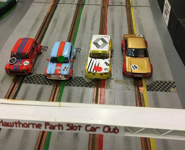 Hawthorne Park Slot Car Club BRM Saloon (Historic Touring Cars